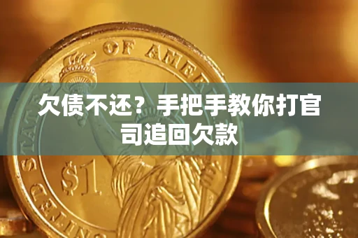 武汉欠债不还？手把手教你打官司追回欠款