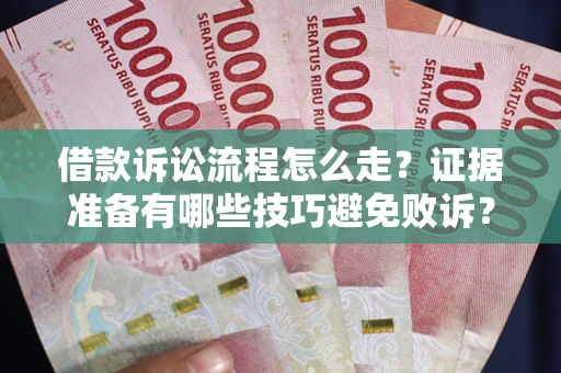 武汉借款诉讼流程怎么走？证据准备有哪些技巧避免败诉？
