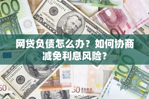 武汉网贷负债怎么办？如何协商减免利息风险？