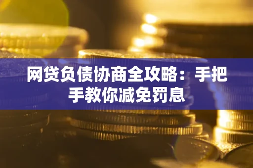 武汉网贷负债协商全攻略：手把手教你减免罚息