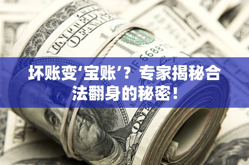 武汉坏账变‘宝账’？专家揭秘合法翻身的秘密！