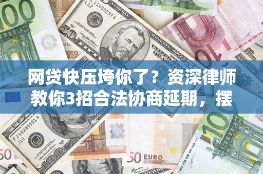 武汉网贷快压垮你了？资深律师教你3招合法协商延期，摆脱暴力催收！