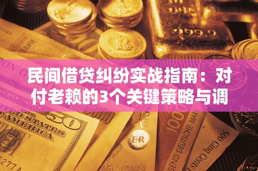 武汉民间借贷纠纷实战指南：对付老赖的3个关键策略与调解盲区解析