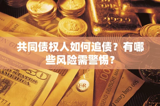 武汉共同债权人如何追债？有哪些风险需警惕？