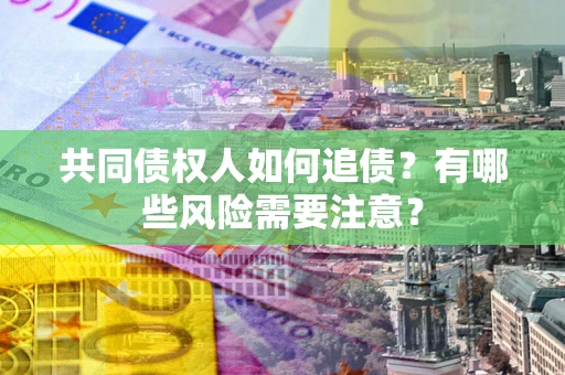 武汉共同债权人如何追债？有哪些风险需要注意？