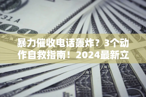 武汉暴力催收电话轰炸？3个动作自救指南！2024最新立案标准全解析